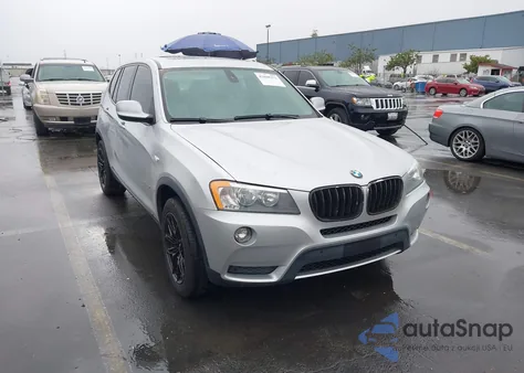2012 BMW X3 xDrive28I из США, поврежденный, VIN 5UXWX5C56CL717885